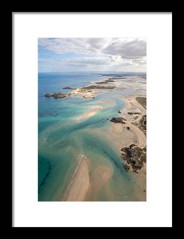 Tranquil Sand Bar From Above