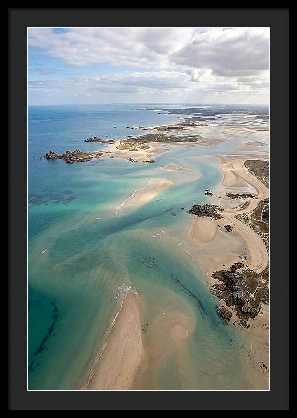 Tranquil Sand Bar From Above