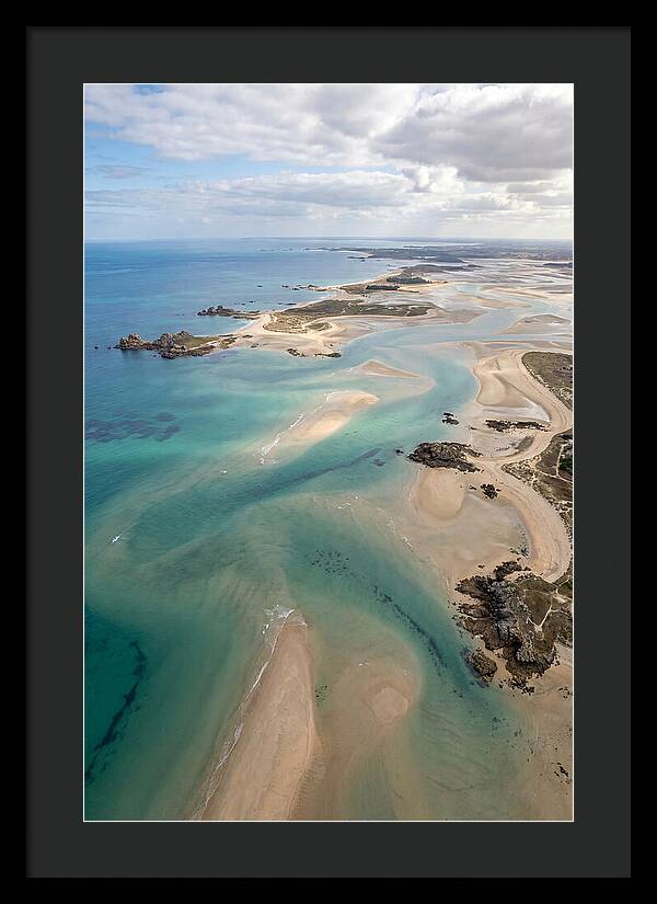 Tranquil Sand Bar From Above