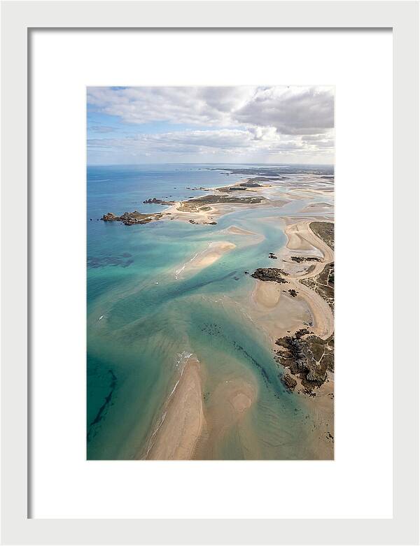 Tranquil Sand Bar From Above