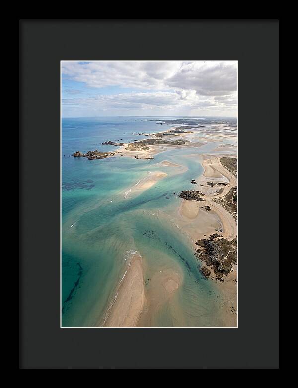 Tranquil Sand Bar From Above