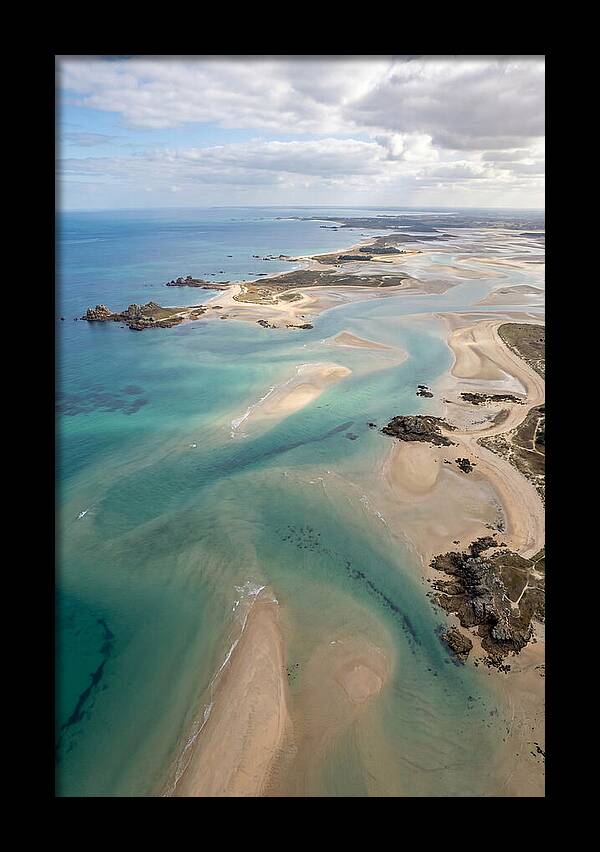 Tranquil Sand Bar From Above