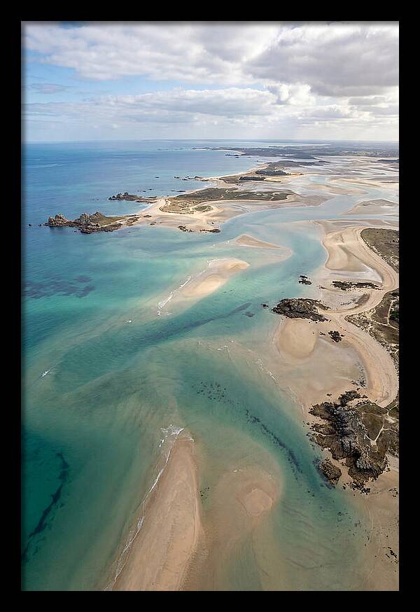 Tranquil Sand Bar From Above