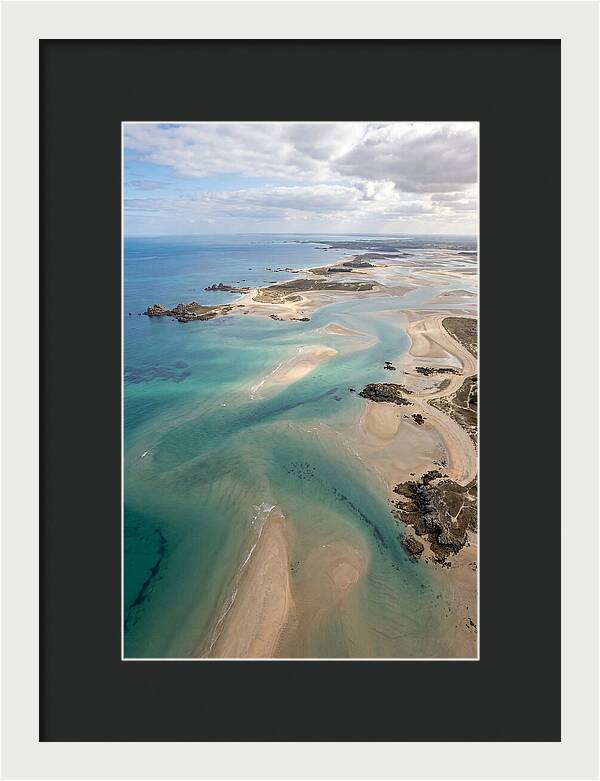 Tranquil Sand Bar From Above