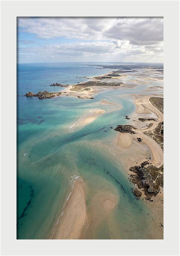 Tranquil Sand Bar From Above