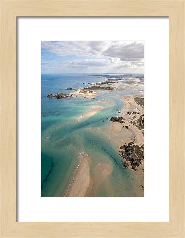 Tranquil Sand Bar From Above