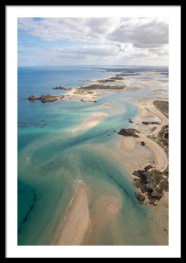 Tranquil Sand Bar From Above