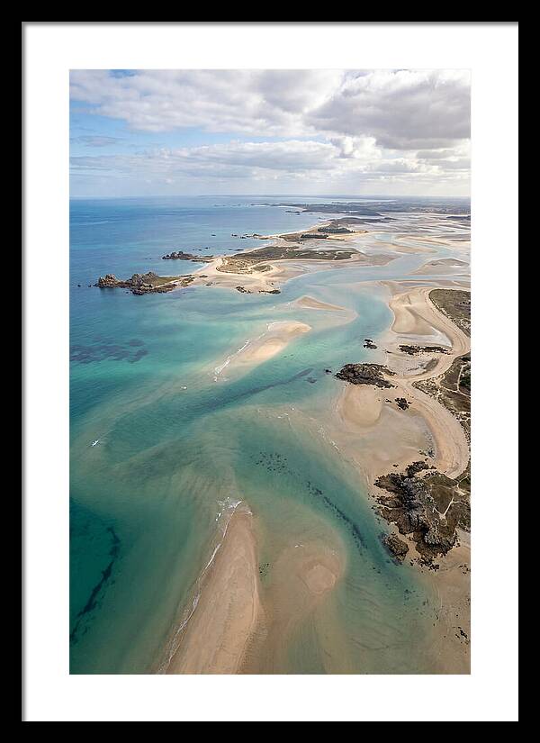 Tranquil Sand Bar From Above