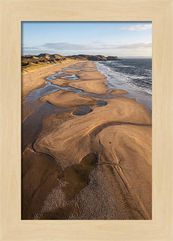 Tranquil Shores At Dusk