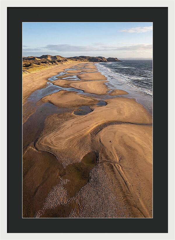 Tranquil Shores At Dusk