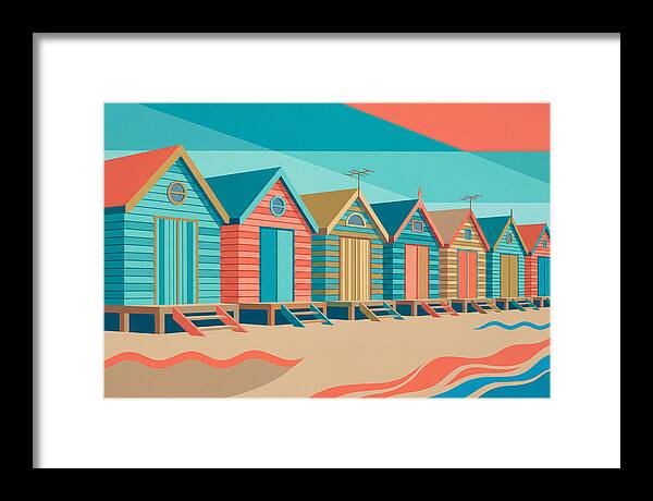 Tranquil Shores By The Ocean