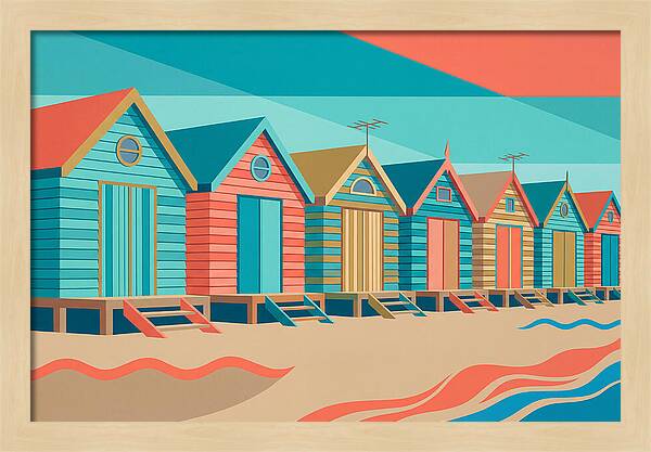 Tranquil Shores By The Ocean