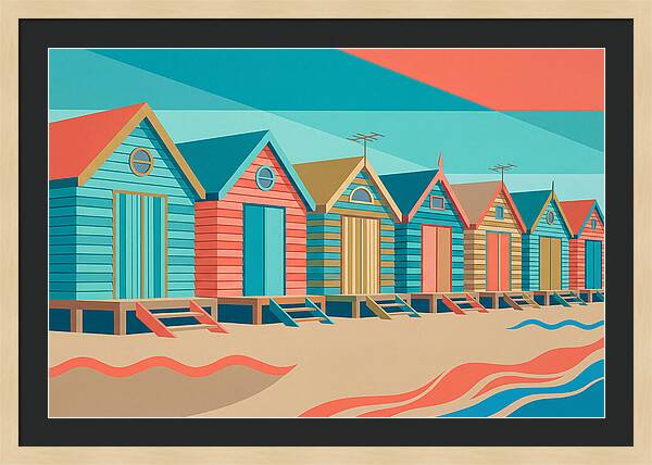 Tranquil Shores By The Ocean
