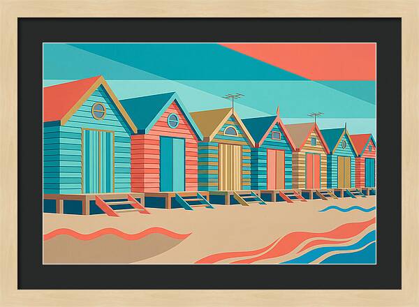 Tranquil Shores By The Ocean