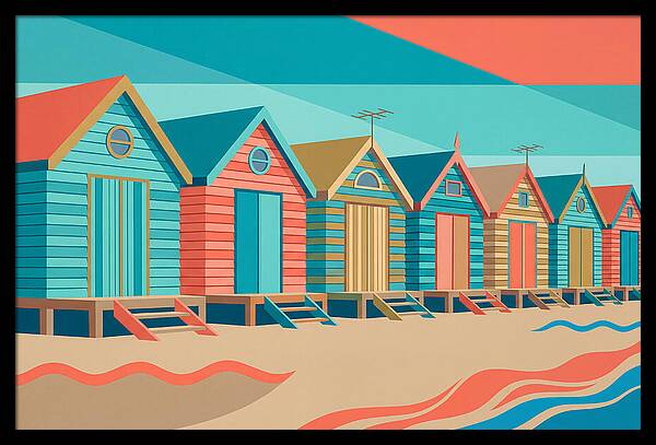 Tranquil Shores By The Ocean