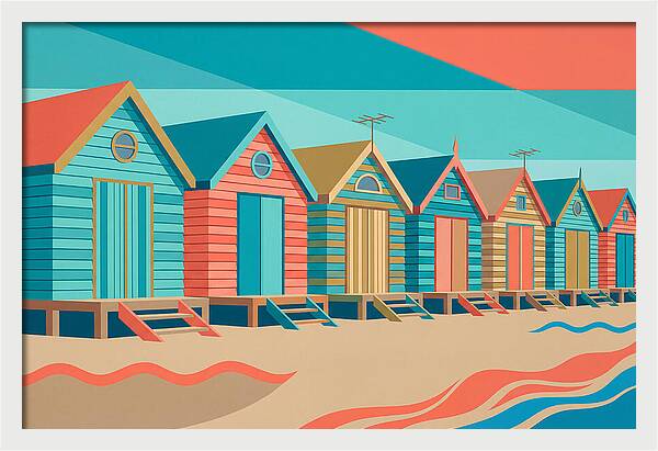 Tranquil Shores By The Ocean