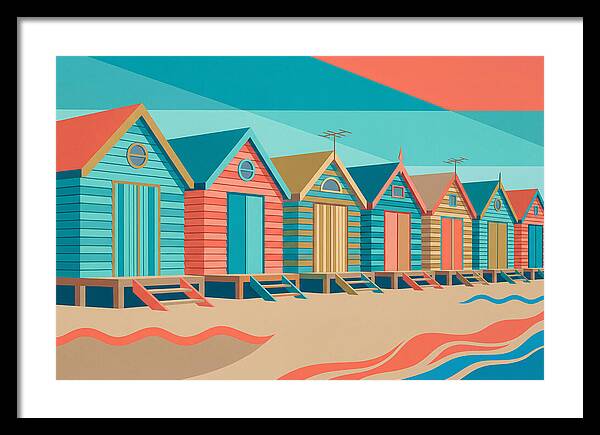 Tranquil Shores By The Ocean