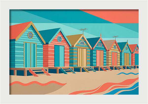 Tranquil Shores By The Ocean