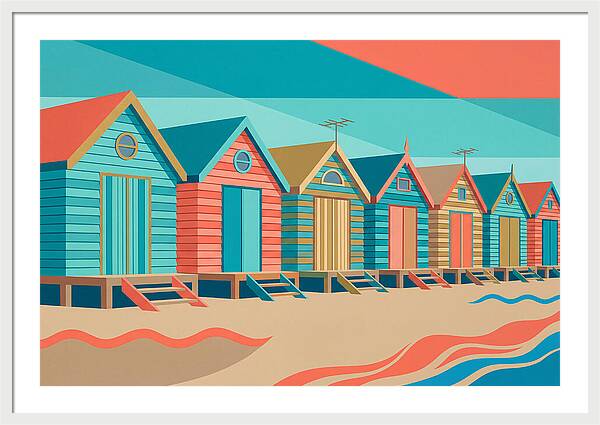 Tranquil Shores By The Ocean