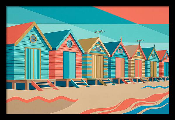 Tranquil Shores By The Ocean