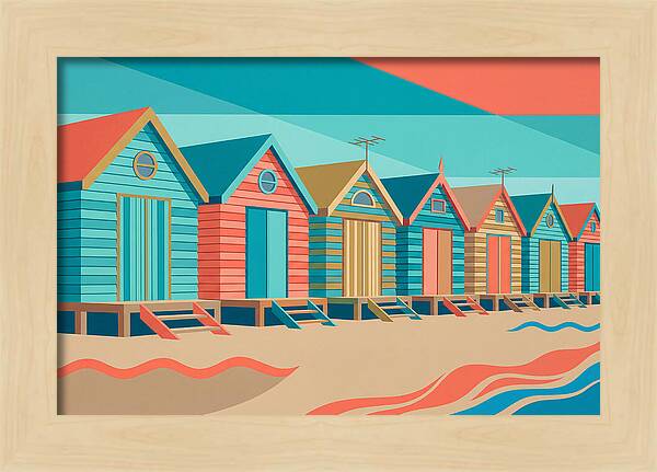 Tranquil Shores By The Ocean