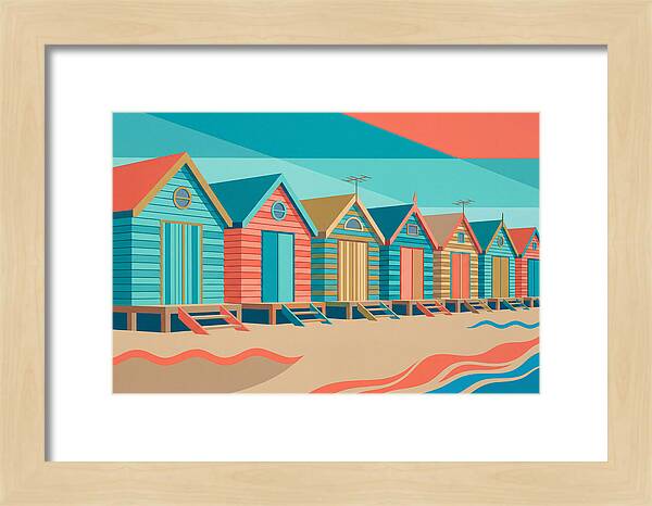 Tranquil Shores By The Ocean