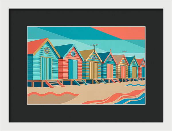 Tranquil Shores By The Ocean