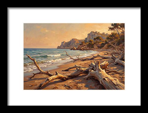 Tranquil Shores Of Driftwood