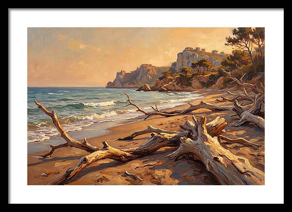 Tranquil Shores Of Driftwood