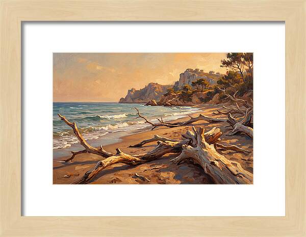 Tranquil Shores Of Driftwood