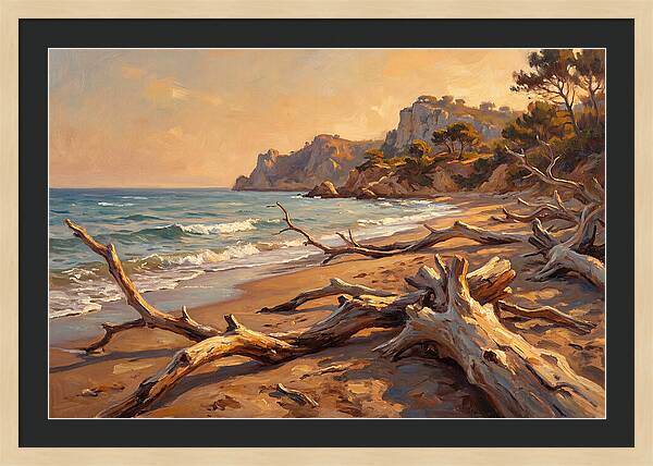 Tranquil Shores Of Driftwood