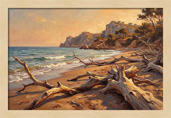 Tranquil Shores Of Driftwood