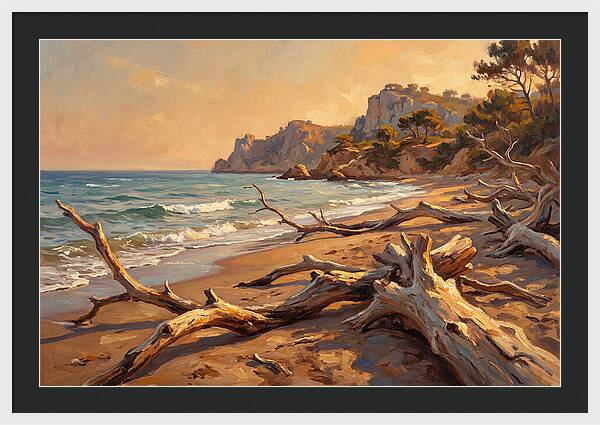 Tranquil Shores Of Driftwood
