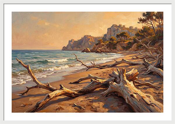 Tranquil Shores Of Driftwood