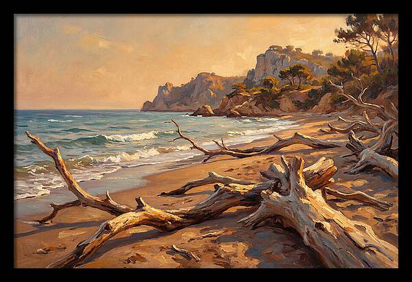 Tranquil Shores Of Driftwood