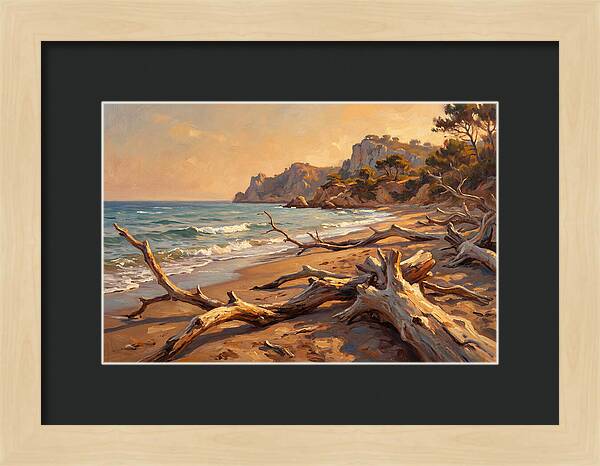 Tranquil Shores Of Driftwood