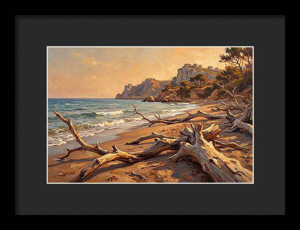 Tranquil Shores Of Driftwood
