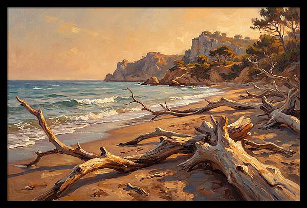 Tranquil Shores Of Driftwood