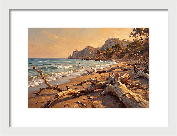 Tranquil Shores Of Driftwood