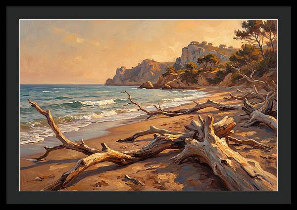 Tranquil Shores Of Driftwood