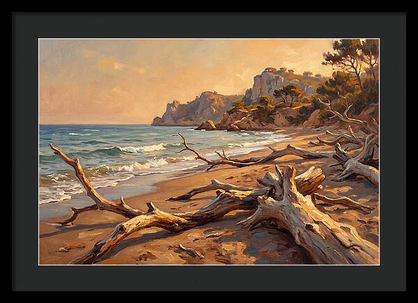 Tranquil Shores Of Driftwood