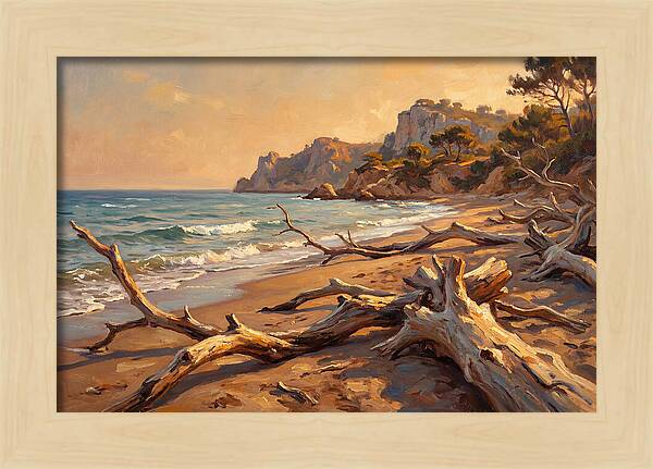 Tranquil Shores Of Driftwood