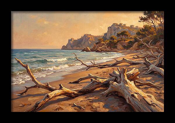 Tranquil Shores Of Driftwood