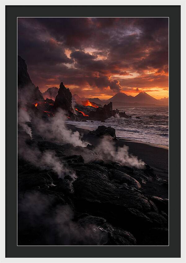 Tranquil Shores Of Fire