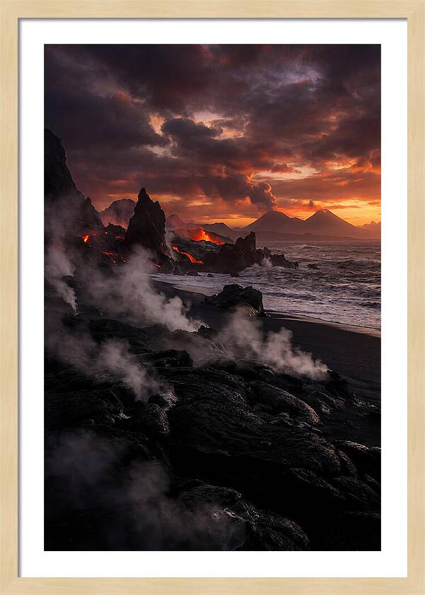 Tranquil Shores Of Fire