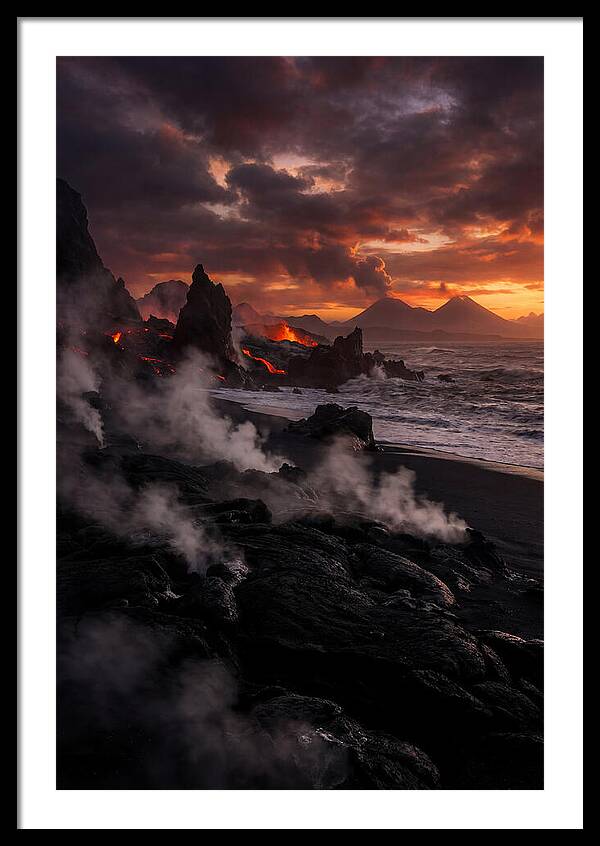 Tranquil Shores Of Fire