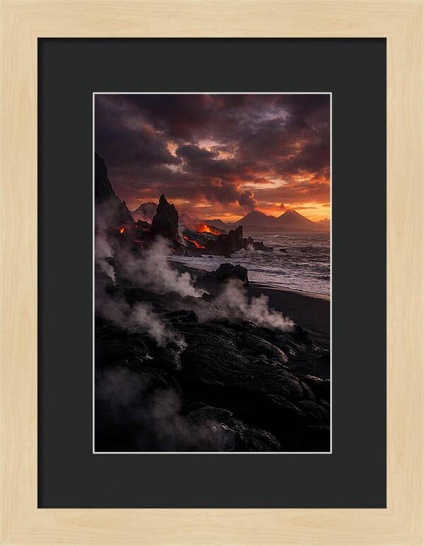 Tranquil Shores Of Fire