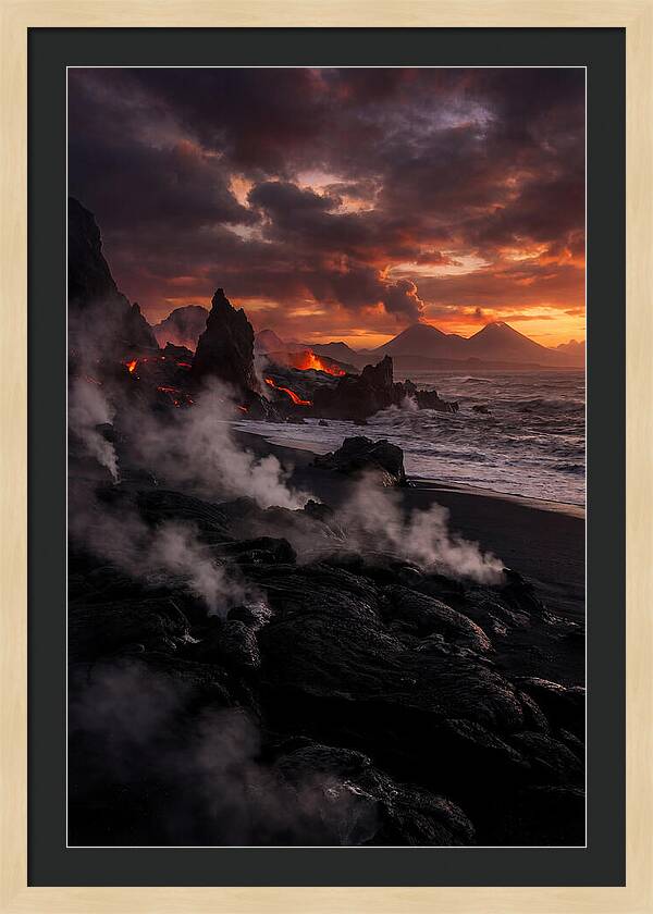 Tranquil Shores Of Fire