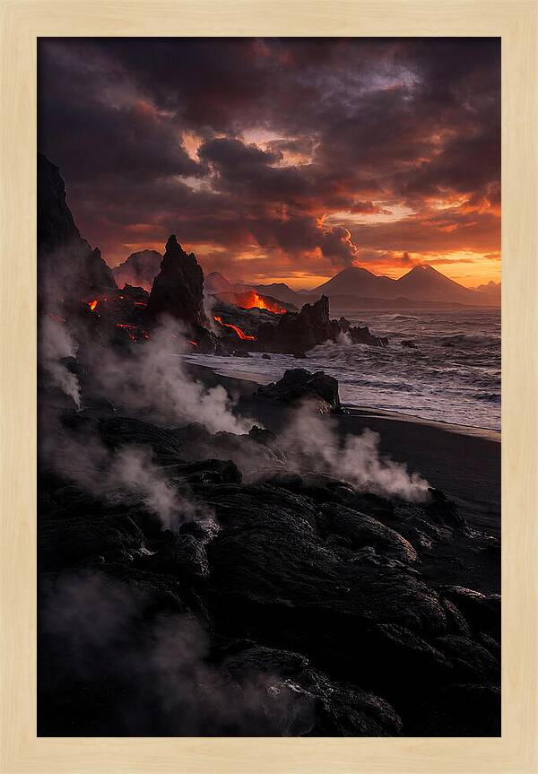 Tranquil Shores Of Fire