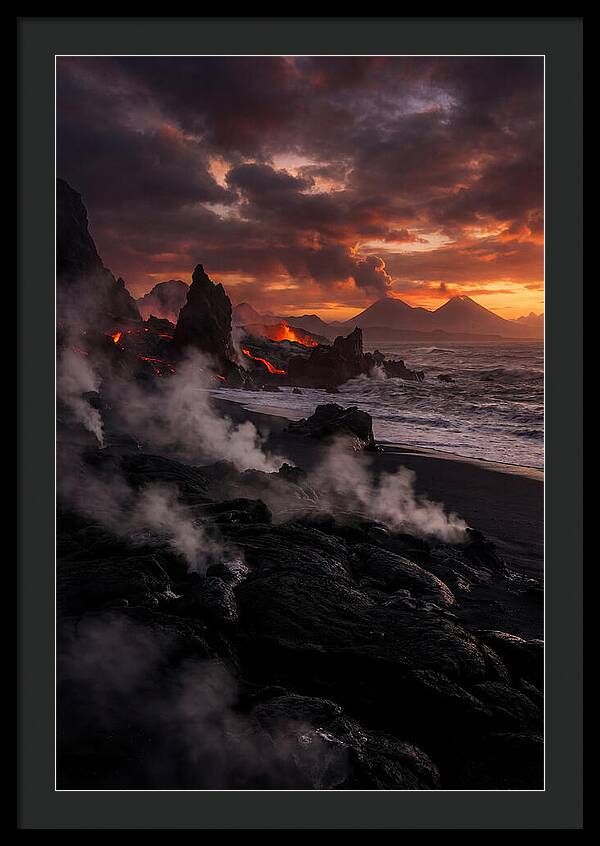 Tranquil Shores Of Fire
